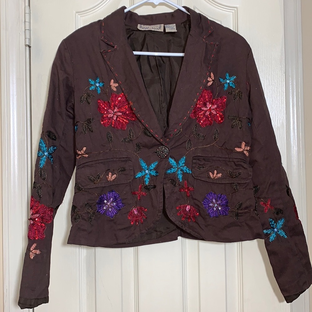 ✨Vintage✨ New Direction Embroidered Jacket / Blazer